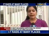 NewsX: Income Tax raids on Medical colleges