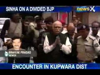 NewsX: Shatrugan Sinha backs L.K. Advani