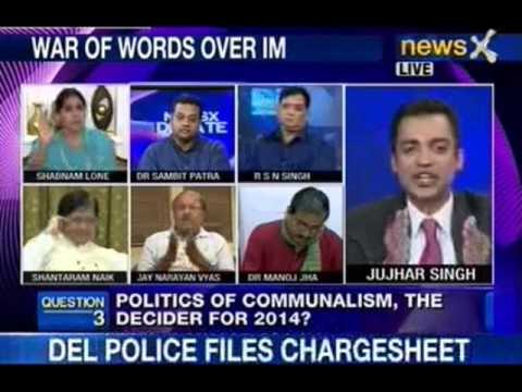 NewsX Debate: Cong & BJP cat fight on communalism