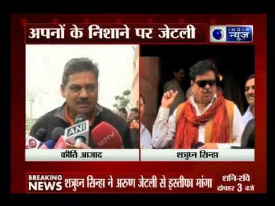 DDCA row: Shatrughan Sinha calls Kirti Azad a hero, says Jaitley should follow LK Advani's example