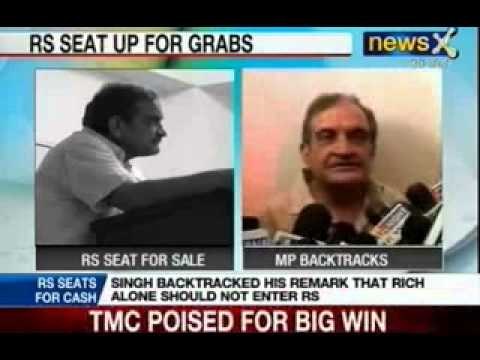 NewsX: Rajya Sabha seats available for 100 crore, says Birender Singh