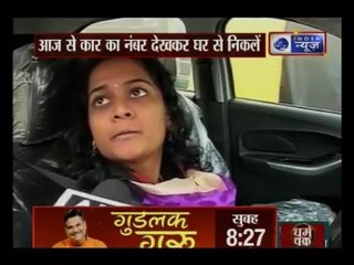 Odd-even plan kicks off in Delhi