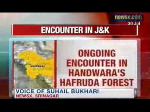 News X: Encounter in Jammu and Kashmir between terrorist and Indian Army