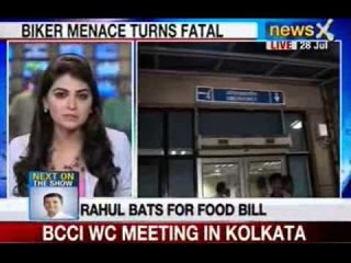 News X: Biker shot dead in Delhi