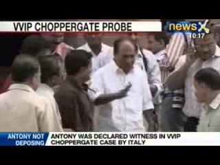VVIP chopper scam: AK Antony to not depose in Italian court