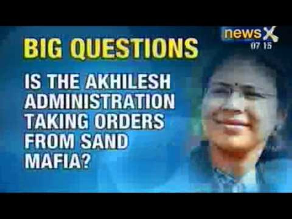 NewsX: UP IAS officers rally behind daring offi...