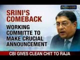 NewsX: Srinivasan chairs BCCI meet, opposition to walkout in protest
