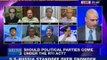NewsX Debate: Should Political Parties come under the RTI Act?