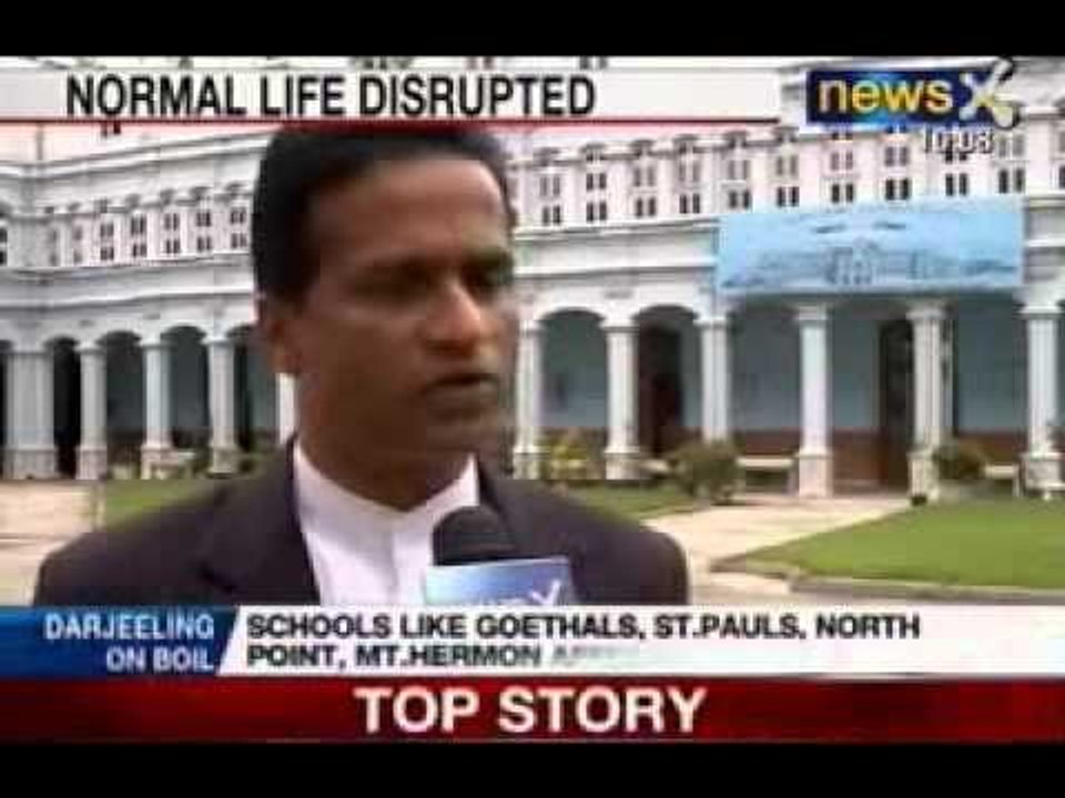 NewsX: Darjeeling braces for indefinite bandh as Gorkhaland movement intensifies
