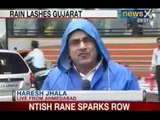 NewsX: Heavy rain lashes many parts of Gujarat, 5-inch rain recorded in 2 hours