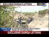 NewsX: Durga Shakti suspended after letters sent to UP Chief Secretary