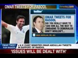 NewsX: J&K CM Omar Abdullah upset over non-selection of spinner Parvez Rasool