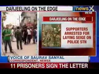 NewsX: Six GJM supporters arrested in Darjeeling