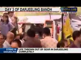NewsX: Day 3 of Darjeeling Bandh, Gorkhaland demand peaks