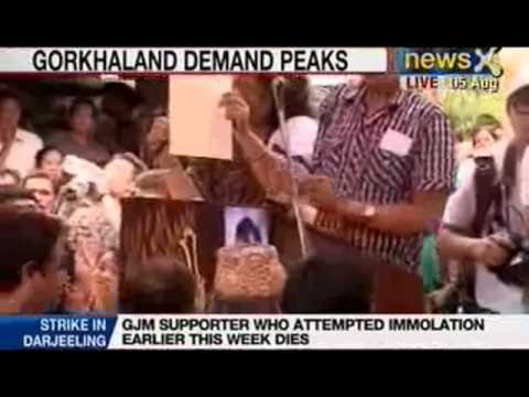 Gorkhaland: Indefinite bandh called in Darjeeling from August 3