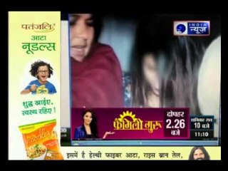 Drunk girl creates ruckus on road in Haridwar