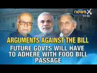 News X: Congress Banks On Food Bill