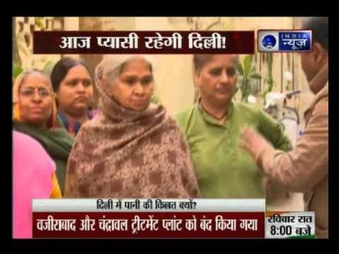 Water woes in Delhi due to high ammonia level in Yamuna