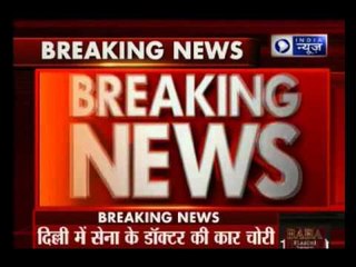 Lodhi Gardens in Delhi from 12 pm Army medic car theft, police car alert