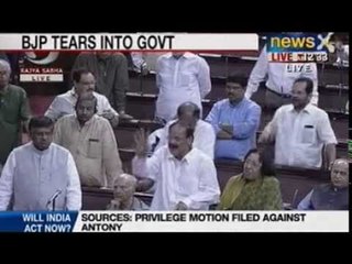 NewsX: AK Antony under fire for giving clean chit to Pakistani army