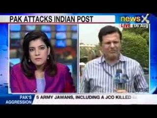 Pakistan army vs Indian army again : 5 dead in J & K