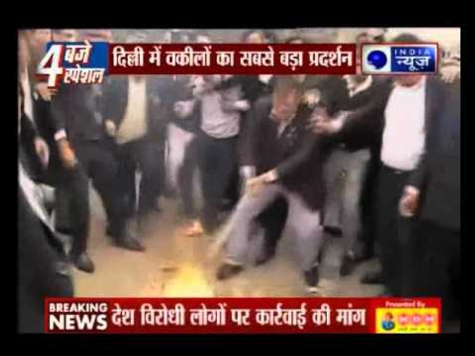 When Lawyers Become Lawless: Fight between Nationalists & Anti-Nationalists