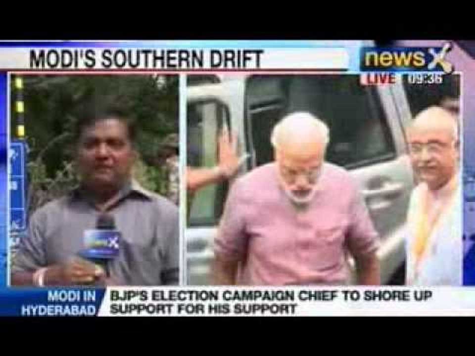 NewsX: Narendra Modi's southern drift