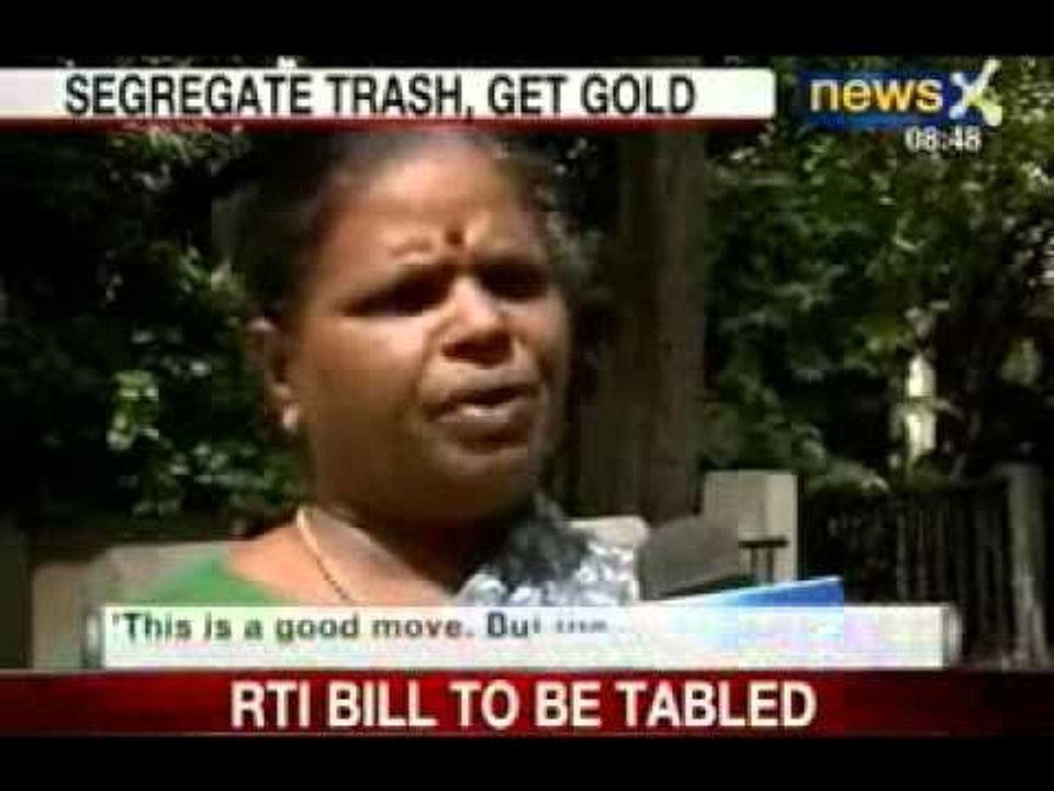 NewsX: Chennai on novel plan, Gold for segregated trash