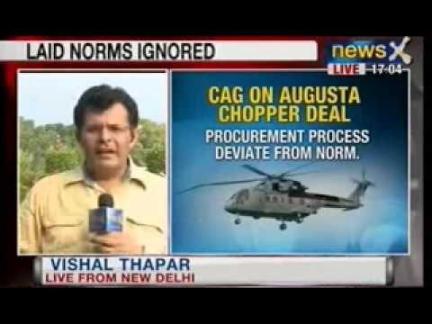 NewsX: CAG report tabled in Parliament, finds irregularities in AgustaWestland deal