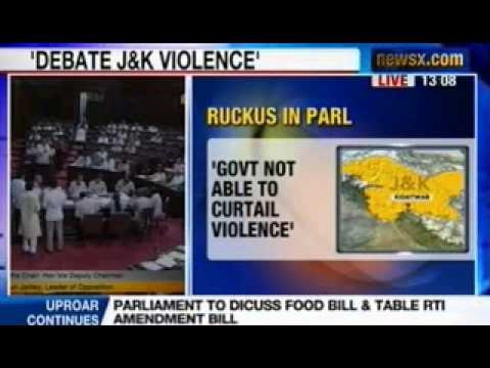 News X: Uproar continues to hit parliament proceedings