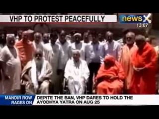 News X: BJP alleges SP playing vote -bank politics by banning VHP's Yatra