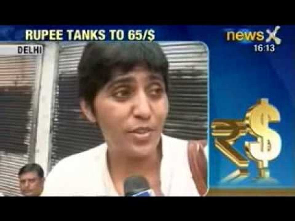 News X: RBI and Govt efforts fail to arrest the decline of rupee