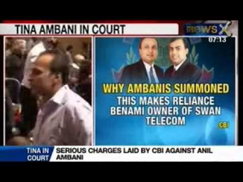 2G Scam: Tina Ambani in Court today, serious charges laid by CBI against Anil Ambani
