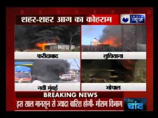 Captured four different cities that caught fire