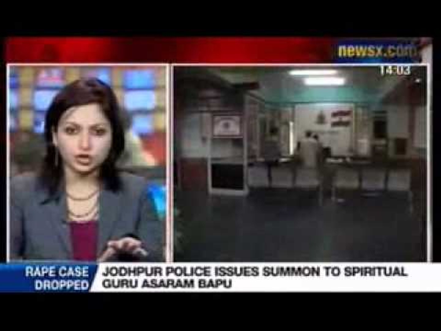 News X: Asaram booked for alleged rape of minor at his Jodhpur Ashram -  video Dailymotion