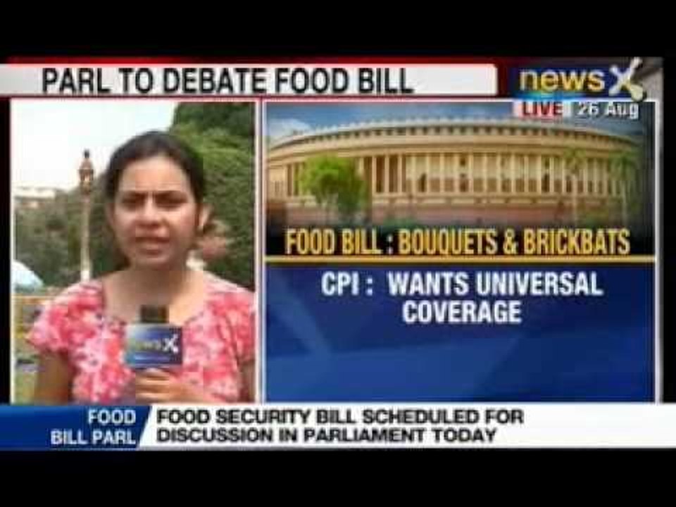 Food Security Bill: Almost all parties expected to support the Food Bill