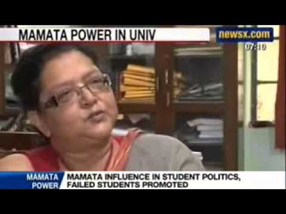 NewsX: Mamata influence in student politics, failed students promoted
