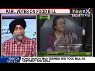 NewsX: BJP-SP slam Food Bill, find serious flaws in the Food Bill