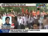 VHP Yatra: Police use lathi-charge and water cannons on VHP Activists