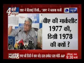 AAP leader Ashutosh says Modi ji's degrees are fake