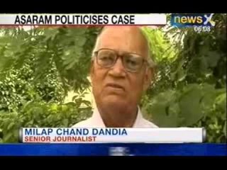 NewsX : Asaram blames Sonia, Rahul for his troubles