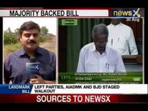 NewsX: Lok Sabha passes land acquisition bill