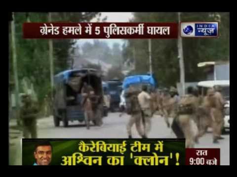 Jammu and Kashmir: Militant attack in Pulwama, 9 policemen injured