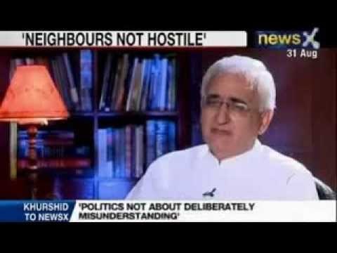 NewsX Exclusive : Straight talk with Salman Khurshid