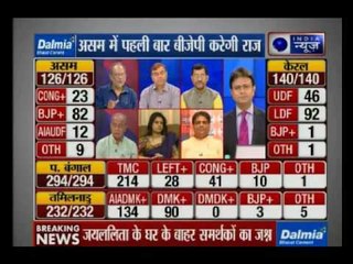 'Kissa Kursi Ka' : BJP leads in Assam and Congress fall down.