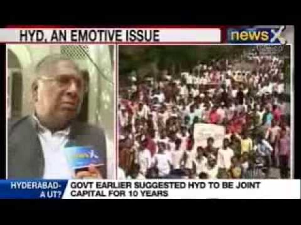 NewsX : Home Ministry discussing possibility of Hyderabad as union territory