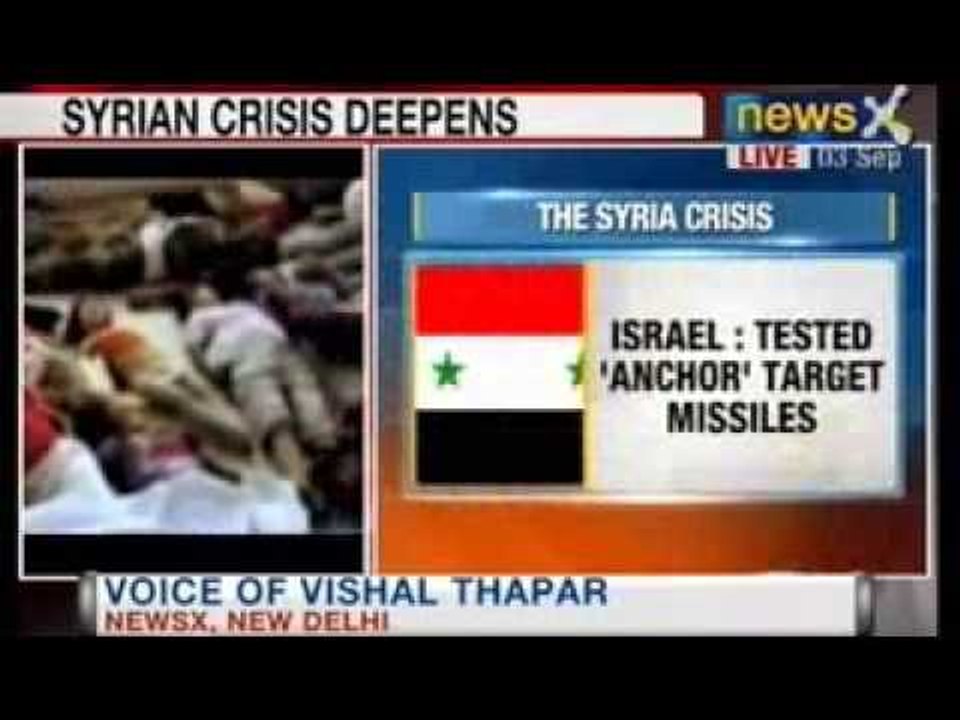 NewsX : Missiles launched towards Syria detected by Russian Radars