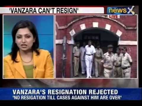NewsX: Gujarat government rejects resignation of encounter cop DG Vanzara