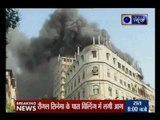 Massive fire breaks out at at Metro House building in Colaba; 8 fire tenders at spot