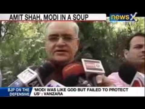 NewsX : Gujarat encounter cops followed Modi and Amit Shah's policy - DG Vanzara